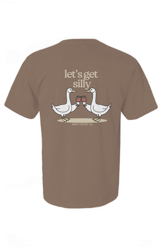 Let's Get Silly Tshirt - Espresso